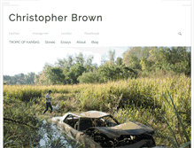 Tablet Screenshot of christopherbrown.com
